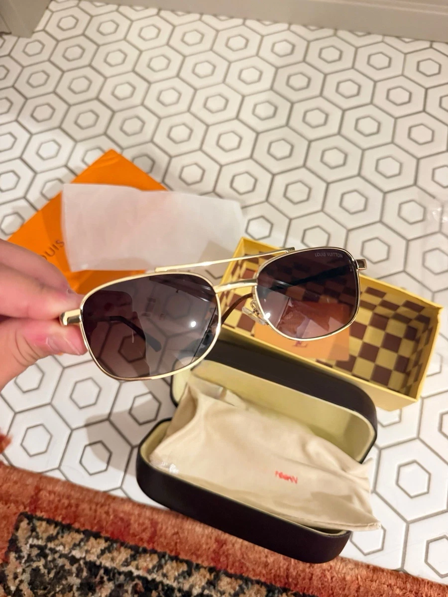 25+ Louis Vuitton Gold Sunglasses for Women for sale | Updated Oct