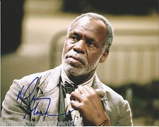 DANNY GLOVER HAND SIGNED AUTHENTIC LETHAL WEAPON SAW BLINDNESS 8X10 PHOTO w/COA!