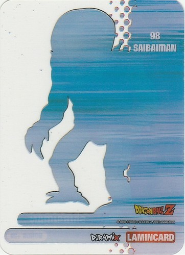 Lamincards Dragon Ball Z Diramix Serie 2020 SAIBAIMAN N 98 - Imagen 2 de 2