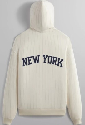 KITH キス New York Knicks NY Pinstripe Williams III Hoodie Kith for the New York Knicks NY Pinstripe Williams III