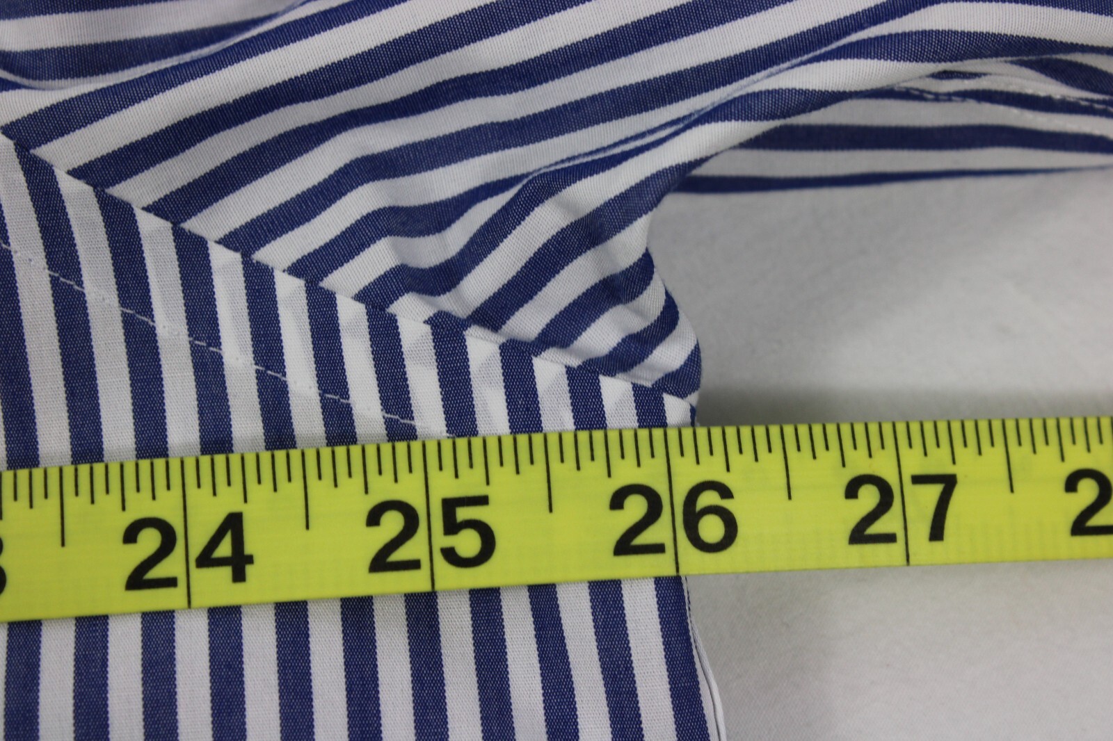 Brooks Brothers Regent Mens Dress Shirt 17.5 32/33 Blue Striped Long