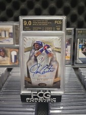 2022 Topps Tier One Prime Performers Auto Joe Carter 90/299 Fcg 9
