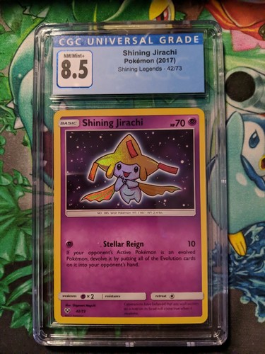 Shining Jirachi graded CGC 8.5 for sale on eBay