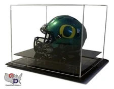 Counter or Desk Top Mini Helmet Display Case by GameDay Display Made in the USA