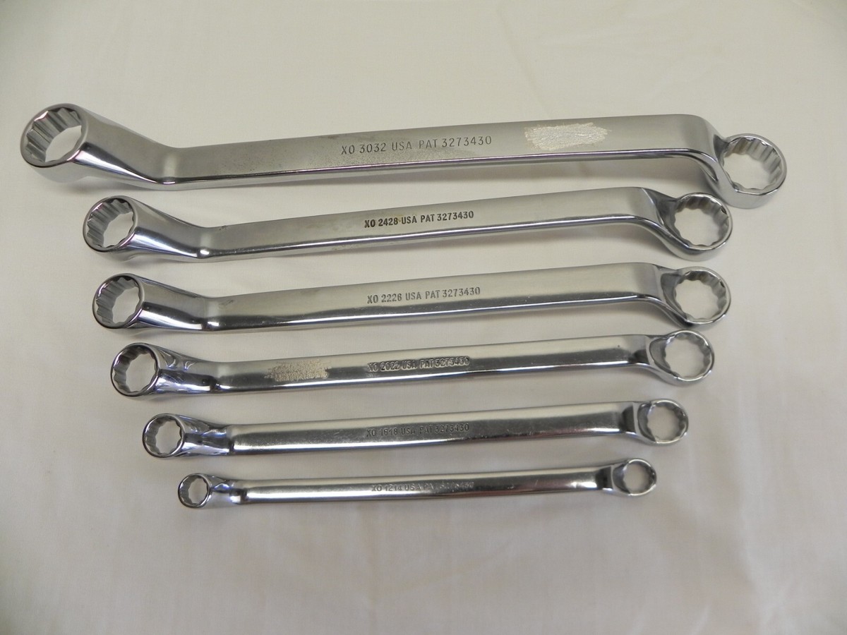 Snap-On 6 Piece 12 Point SAE Flank Drive 60 Degree Deep Snap-On 6 Piece 12 Point SAE Flank Drive 60 Degree Deep
