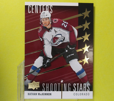 NATHAN MacKINNON  2019-20    SHOOTING STARS  RED   #SSC5  Colorado Avalanche