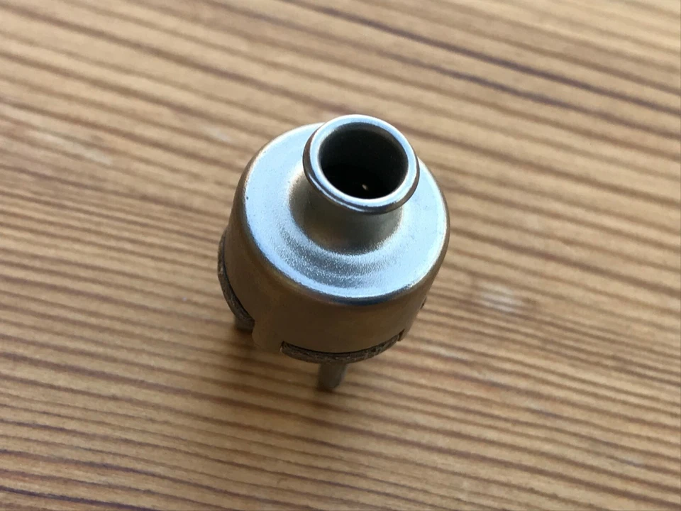 Un NUEVO LOTE ANTIGUO de colección TANNOY 4 pines enchufe de altavoz, Plata Rojo Oro HPD Foto 4 de 4