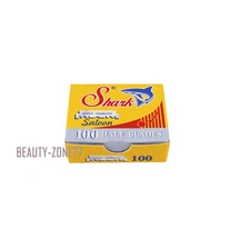 100 pcs Shark Super Stainless Single Edge Blades Barber Straight Razors
