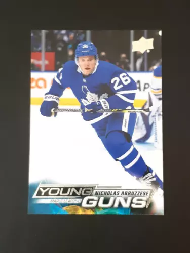 Nicholas Abruzzese 2022-23 Upper Deck #234 Young Guns RC