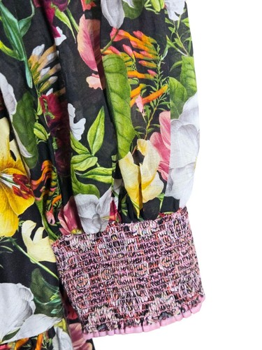 Alice + Olivia Tiffie floral-print mini dress Size 8 - Picture 11 of 14