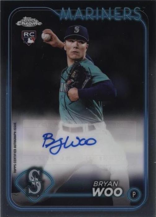 2024 Topps Chrome Update Series - Bryan Woo #AC-BW for sale | eBay