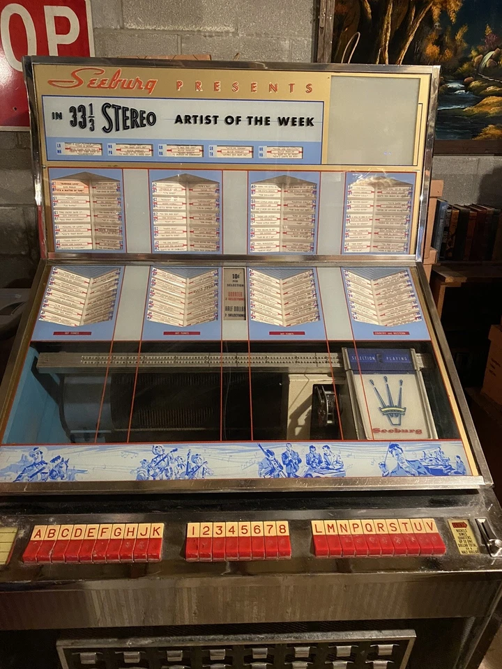 Jukebox antiguo Seeburg 1959 Foto 2 de 4
