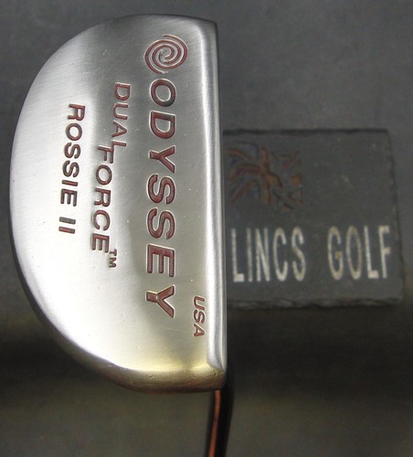 Odyssey Dual Force Rossie II Putter Stahlschaft 87 cm Länge Psyko Griff
