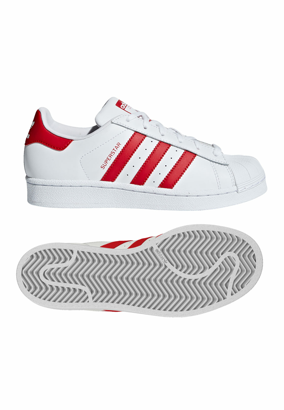 adidas superstar damen rot