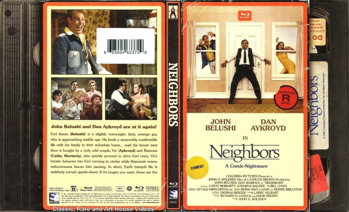Neighbors ~ Blu-ray ~ John Belushi, Dan Aykroyd (1981) | eBay
