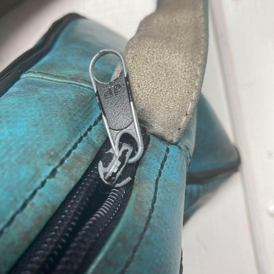 FREITAG JILL RARE Model Vintage 90s Y2K BLACK × BLUE Shoulder Bag 