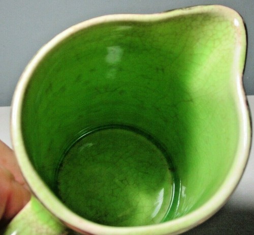 Antique LIMOGES CHINA Co.(Sebring, OH) "EMERALD GLOW " CREAMER ~ Free Shipping - Picture 3 of 4