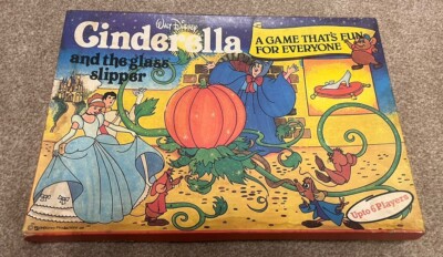 Walt Disney Vintage Cinderella und der Glasschuh Brettspiel