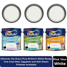 Dulux Pure Brilliant White Range for Various Finishes