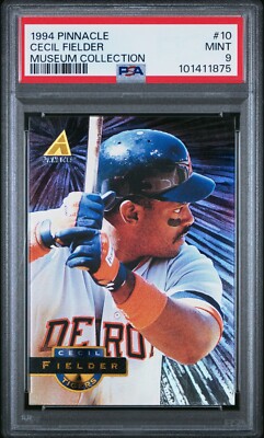 1994 Pinnacle Museum #10 Cecil Fielder PSA 9 MINT