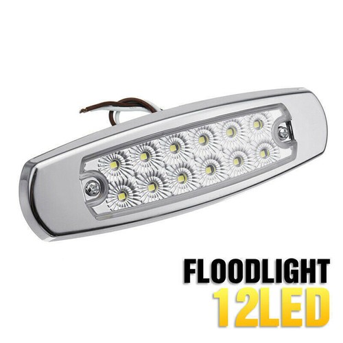 6.5 Inch Clear Amber Trailer Truck Side Lights - Turn Signal Clearance Function - Picture 9 of 9