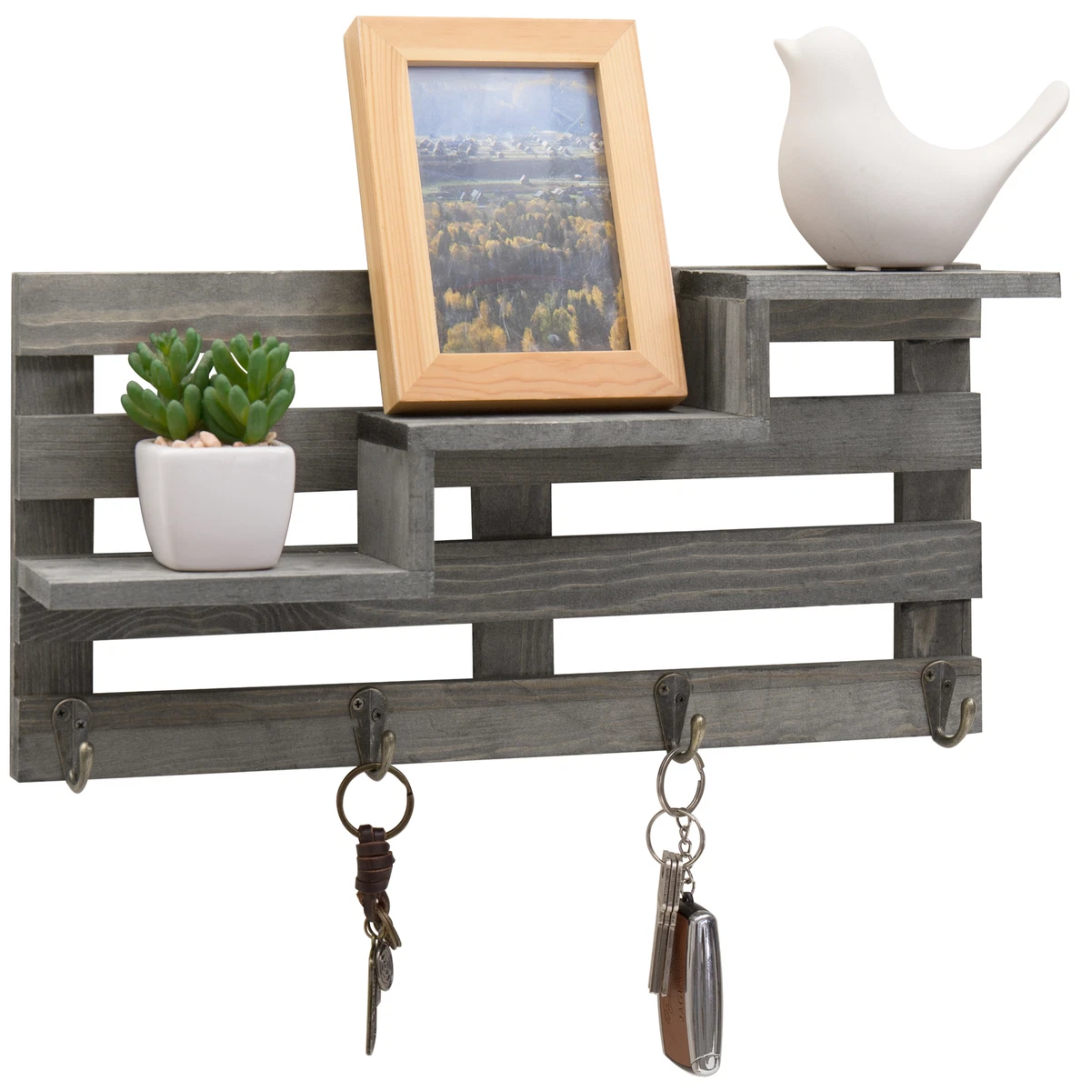 Stair display shelf online