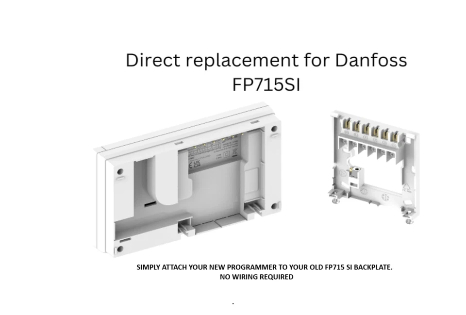 Danfoss Twin Channel Timer Programmer FP715Si replacement *Read description* - Image 2 of 4