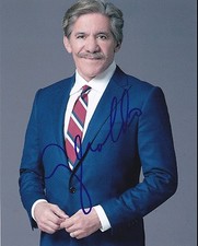 GERALDO RIVERA SIGNED 8X10 PHOTO AUTHENTIC AUTOGRAPH FOX NEWS THE APPRENTICE COA