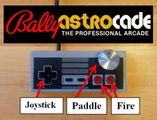 Modded Controller Joystick for Bally Astrocade Professional Arcade Computer Mod