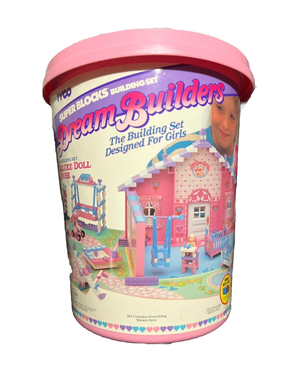 Vintage 1990 Tyco Dream Builders Building Blocks Deluxe Doll Vintage 1990 Tyco Dream Builders Building Blocks Deluxe Doll
