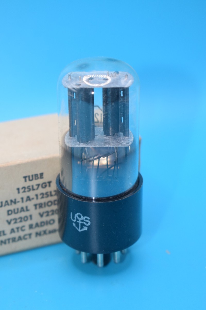 さぼってん NOS SYLVANIA JAN CHS 12SL7GT VT-289 VINTAGE TUBE - BAD BOY