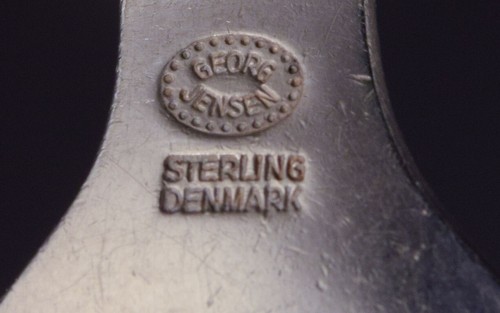 Georg Jensen Pyramid. Complete lunch service for four people. Sterling silver. - Picture 6 of 6