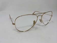 RAY BAN AVIATOR 58mm RB 3025 001/78 GOLD 58/14/135 SUNGLASSES 7342