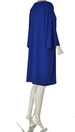 ABITO DONNA ELEGANTE GIROCOLLO TREQUARTI SPACCO OLTRETEMPO ART. 11324/01 - Bild 5 von 9
