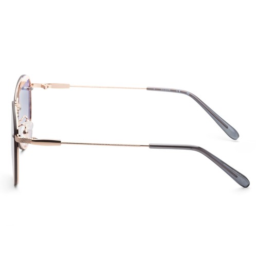 Guess Women's 63 mm Shiny Rose Gold Sunglasses GF0386-28W - Picture 2 of 2