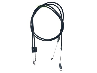 Gaszug + Kupplungszug für Yard Force Turbo Hurricane Deltafox Mowox Ryobi Viking