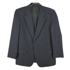Vintage BURBERRY Men 100 Wool Blazer Jacket Size UK:40; EU:50 - M