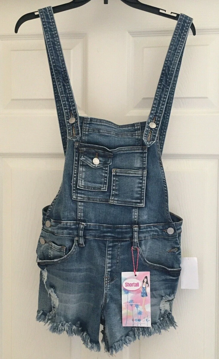 Almost famous 2025 denim overalls