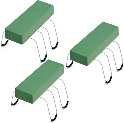 3 Pack Headstone Flower Saddle 12 Inch Headstones for Graves Saddles for... 