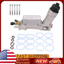 Aluminum Engine Oil Cooler Filter Housing For 11-16 Chrysler Dodge Jeep Ram 3.6l Aluminum Engine Oil Cooler Filter Housing For 11-16 Chrysler Dodge Jeep Ram 3.6l