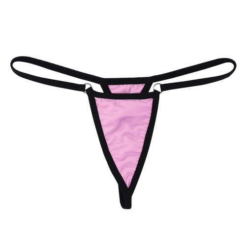 Damen Micro Bikini Set Cutout Bikinioberteil G-String Zweiteiliger Badeanzug - Bild 126 von 629