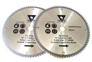 3 ATE PRO 10" CIRCULAR TABLE MITER SAW BLADES 80T 80 TOOTH CARBIDE TIPPED 33023