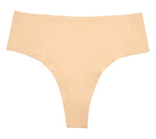 Evelyn  Bobbie High Waisted Thong Size 0-14 Sand A698809 12647