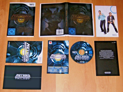 Metroid Prime Trilogy Sammleredition Pappschuber Nintendo Wii TOP ZUSTAND Pal