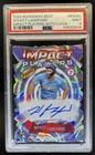 2024 Bowman's Best Wyatt Langford Impact Player Auto RC Lava Refractor /50 PSA 9