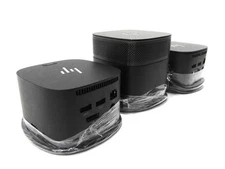 3x Assorted HP Thunderbolt Docking Stations | 120W G4, 120W G2 w/ Audio, 230W G2