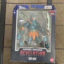 Mattel Masters of the Universe Revelation Mer-Man 30 Points HDR43 Action Figure