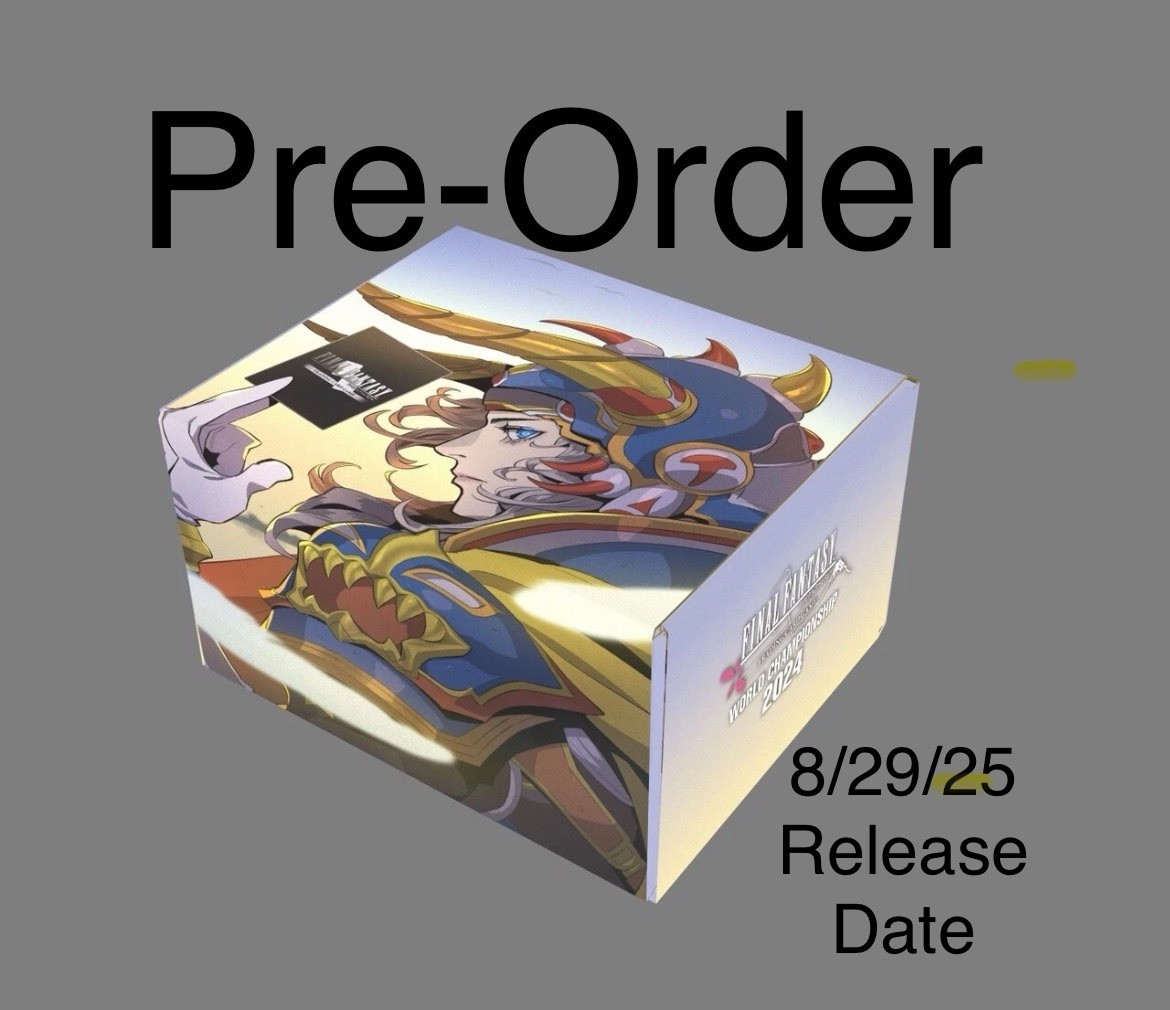 Final Fantasy TCG World Champion English Decks 2024 -PRE