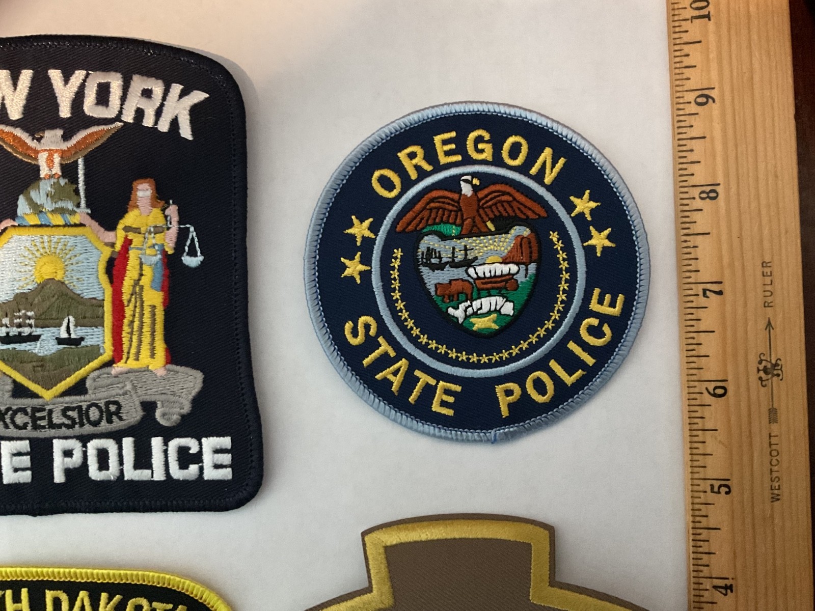 State Law Enforcement patches All different 10 piece set. All new.Full ...