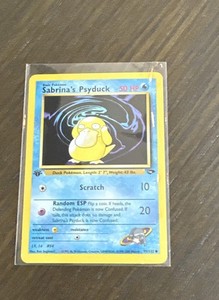 ポケモンカード Sabrina's Psyduck 50 HP英語版 ポケモンカード